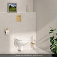GROHE - Pack WC suspendu sans bride caréné + Abattant Bau Ceramic + Bâti-support autoportant + Plaque commande Cool Sunrise - vignette