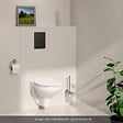 GROHE - Pack bâti-support autoportant Solido + Cuvette suspendue sans bride avec abattant Bau Ceramic + Plaque commande noir mat - vignette