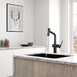 GROHE - Grohe K400 Evier en quartz composite avec égouttoir réversible 780x500 mm + Ceramia Timeless mitigeur (G31639TML1BM-SET) - vignette