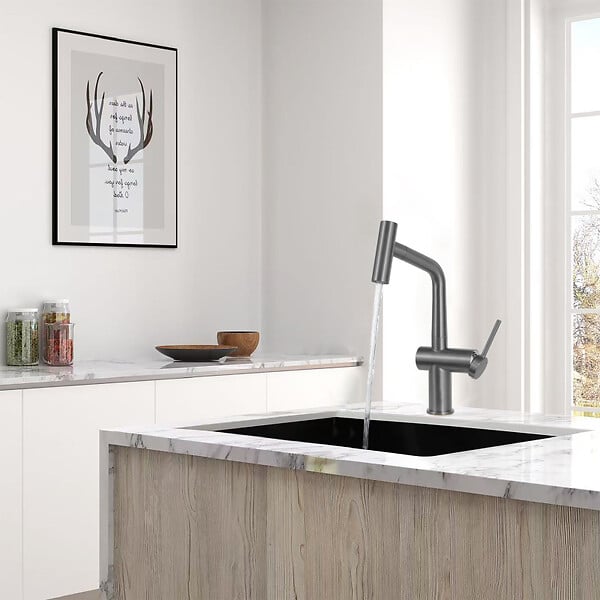 GROHE - Grohe K400 Evier en quartz composite avec égouttoir réversible 780x500 mm + Ceramia Timeless mitigeur (G31639TML1BGM-SET) - large