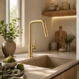 GROHE - Robinet cuisine bec haut avec douchette Start Cool Sunrise - vignette