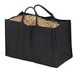 DIXNEUF - Sac à bûches toile de jute Natureo noir 100 kg - vignette
