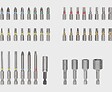 BOSCH - Coffret d'embouts de vissage Extra Hard, 43 pièces Bosch Pro - 2607017723 - vignette