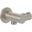 VILLEROY ET BOCH - Support mural pour douchette avec raccordement  Universal Showers rond nickel brossé - vignette