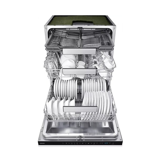 SAMSUNG - Lave-vaisselle 60cm 14couverts 44db Tout Intégrable - DW70H73WCB0/U1 - large