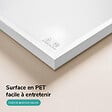 EMKE - EMKE Radiateur Infrarouge 300W, Panneau Chauffant Mural 59,5,5x50,5cm avec Thermostat WiFi Connecté, Blanc - vignette