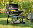 COOKIN G. - Barbecue charbon de bois tonneau Acier peint 640x410 mm - vignette
