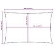 VIDAXL - vidaXL Voile de parasol tissu oxford rectangulaire 3x6 m taupe - vignette