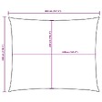 VIDAXL - vidaXL Voile de parasol tissu oxford rectangulaire 3x4 m taupe - vignette