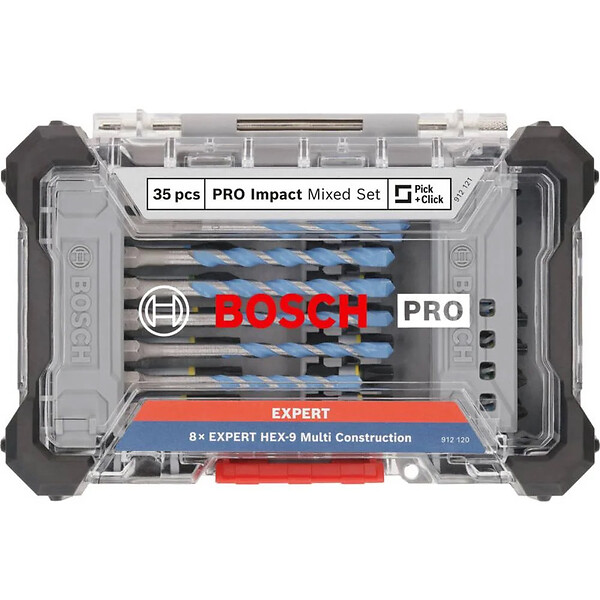 BOSCH - Coffret de vissage 35 pièces multi-construction  BOSCH 2608522518 - large