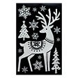 FEERIC LIGHTS & CHRISTMAS - Stickers Paillettes Strass 50 X 32 cm - vignette
