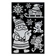 FEERIC LIGHTS & CHRISTMAS - Stickers Paillettes Strass 50 X 32 cm - vignette