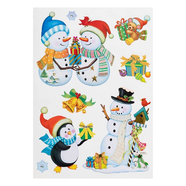 FEERIC LIGHTS & CHRISTMAS - Déco-vitre Personnalisé Paillettes 50 x 32 cm - large