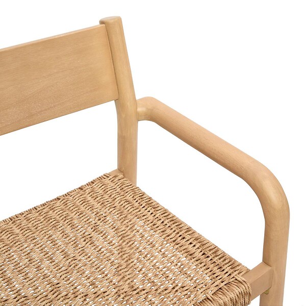 HESPERIDE - Banc de jardin Wooky 3 places beige - large