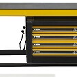 VITO - Etabli de travail + module 4 tiroirs Plateau 150 x 78cm Anti rayures 4 pieds réglables Charge 2000 kg VITO - vignette