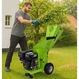 VITO - Broyeur de végétaux Thermique 7CV - Déchiqueteuse 2 Lames de coupe - Branches Ø 70mm - 4T OHV 208Cm3 Poignées VITO - vignette