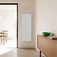 SAUTER - Radiateur électrique double cœur de chauffe Hekla - Vertical - Blanc - 1500W - vignette