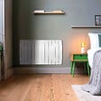 SAUTER - Radiateur électrique à inertie fluide connecté Ipala - Blanc - 2000W - vignette