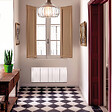 SAUTER - Radiateur électrique à inertie fluide aluminium Ipala Blanc 1000W - vignette