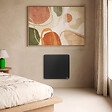 SAUTER - Radiateur électrique double cœur de chauffe Hekla - Horizontal - Anthracite - 1000W - vignette