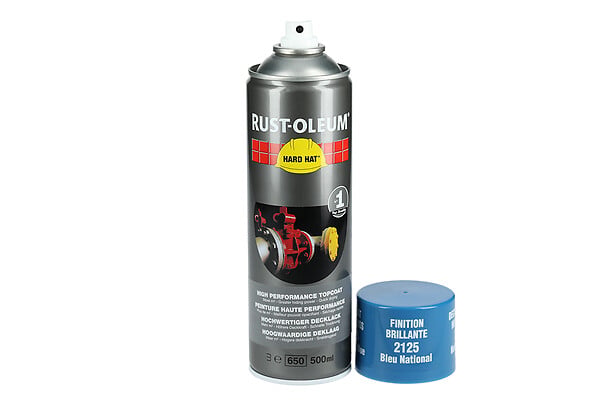 RUST-OLEUM - Couche de finition Hard Hat Ral-couleurs bleu national RAL 500ml - RUST-OLEUM - 2125 - large