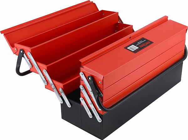ENTREPOT BRICO - Boite a outils métallique 7 compartiments - large