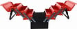 ENTREPOT BRICO - Boite a outils métallique 7 compartiments - vignette