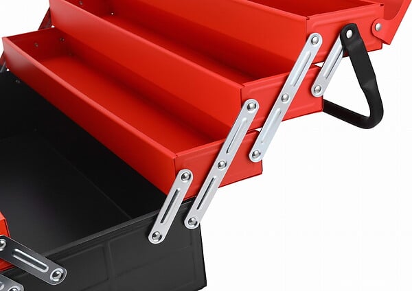 ENTREPOT BRICO - Boite a outils métallique 7 compartiments - large
