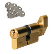 HERACLES - Cylindre à  bouton 5 goupilles 5G LP B30X30 sur variure MV1 - HERACLES - C000B10MV - vignette