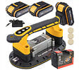 ENTREPOT BRICO - Ventouse vibrante PRO pour pose  carrelage carreaux 2 batteries 21V - vignette
