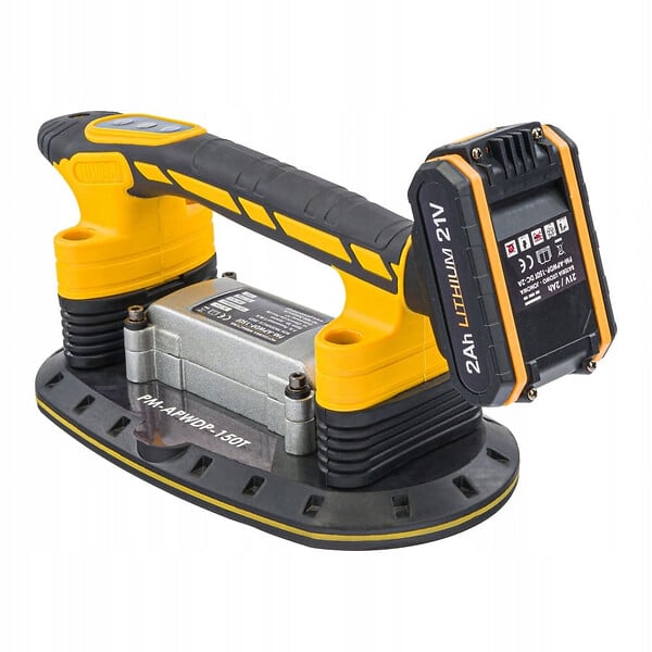 ENTREPOT BRICO - Ventouse vibrante PRO pour pose  carrelage carreaux 2 batteries 21V - large