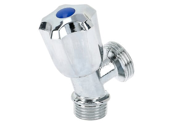 GARIS - Robinet simple de machine à laver mâle mâle 1/2 3/4 - GARIS - B01-RML - large