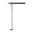 HANGER - Pieds réglable 3cm maximum diamètre 60mmx71cm blanc set de 4P - 23R-71BL - vignette