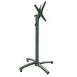 OVIALA - Pied pour table inclinable 108 cm en aluminium vert foncé Klipo - Klipo - vignette