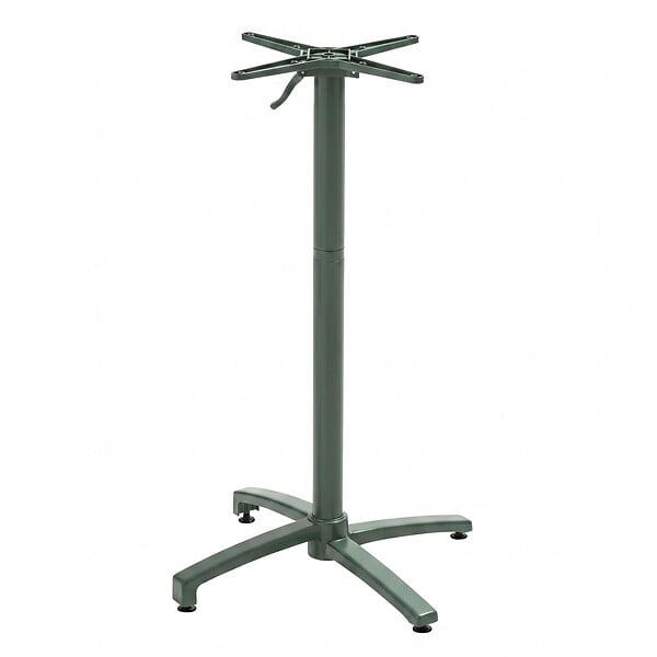 OVIALA - Pied pour table inclinable 108 cm en aluminium vert foncé Klipo - Klipo - large