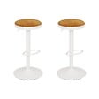 ATMOSPHERA - Lot de 2 tabourets de bar Ilsa ocre - vignette