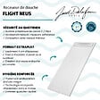 JACOB DELAFON - Receveur de douche antidérapant 140 x 90 Flight Neus acrylique rectangle blanc + bonde + capot - vignette