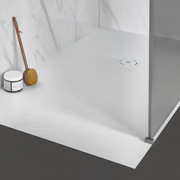 JACOB DELAFON - Receveur de douche 140 x 90 Singulier neoroc rectangle blanc - large