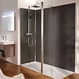 JACOB DELAFON - Receveur de douche antidérapant 170 x 80 Flight Neus acrylique rectangle blanc + bonde + capot - vignette