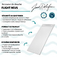JACOB DELAFON - Receveur de douche antidérapant 160 x 90 Flight Neus acrylique rectangle blanc + bonde + capot - vignette