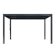 AICA SANITAIRE - Pergola bioclimatique autoportée RIVA 3 x 3m en aluminium - Lames orientables - Gris anthracite - 4 pieds robustes - vignette