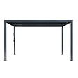 AICA SANITAIRE - Pergola bioclimatique autoportée - Structure et Lames orientables en aluminium - 3 x 3m - Gris anthracite - vignette