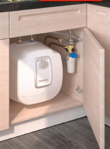 THERMOR - Chauffe-eau carré THERMOR Ristretto - Sous évier - 15 Litres - 221077 - large