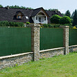 ID MARKET - Brise vue renforcé 1,2 x 10 M vert 90 gr/m² classique - vignette