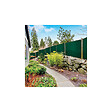 ID MARKET - Brise vue renforcé 1,5 x 10 M vert 220 gr/m² luxe PRO - vignette