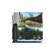 ID MARKET - Brise vue renforcé 1,8 x 10 M noir 220 gr/m² luxe PRO - vignette