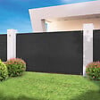 ID MARKET - Brise vue haute densité 1,8 x 10 M noir 300 gr/m² qualité PRO - vignette