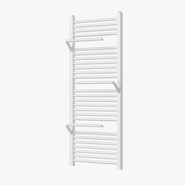 OTITEC - Sèche-serviettes électrique 120x50cm - 600W - Blanc - SUDO - large