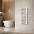OTITEC - Sèche-serviettes électrique 120x50cm - 700W - Blanc - SUDO - vignette