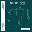 VOUNOT - Bordure de jardin plastique PP imitation pierre 7.5m gris clair - vignette